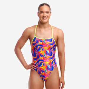 Купальник FUNKITA Strapped In Summer Swirl